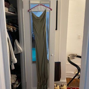 Bec & Bridge Celestial Cowlneck Maxi Dress - SAGE - US 8